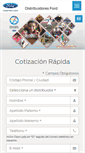 Mobile Screenshot of distribuidoresford.com
